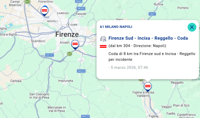 Il luogo dell'incidente