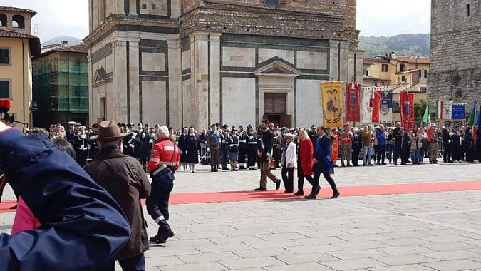 Le cerimonie per la Liberazione a Prato