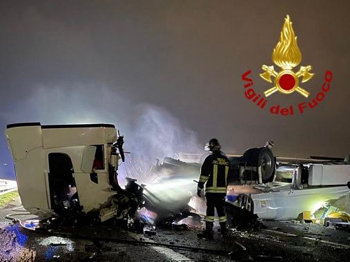 L'incidente avvenuto sulla A11