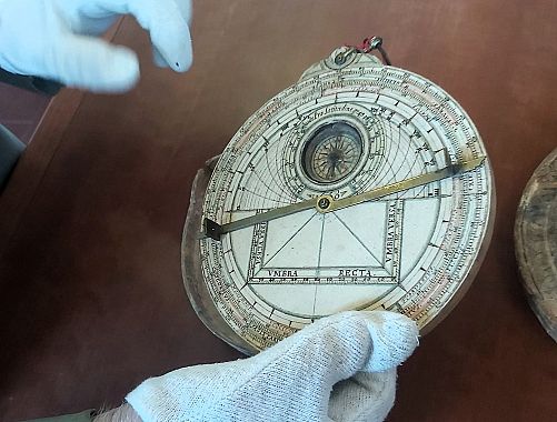 L’astrolabio piano manoscritto