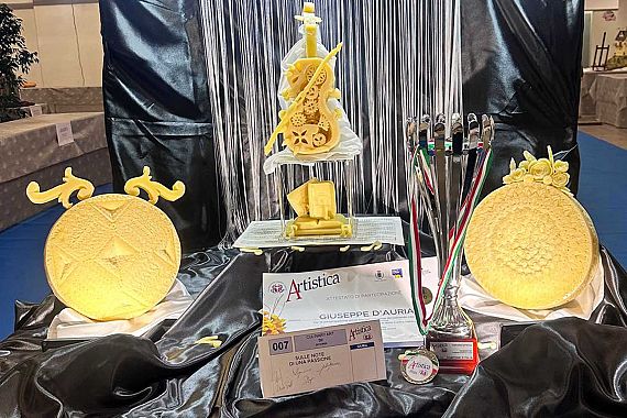 Le sculture gastronomiche premiate