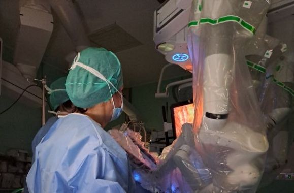 L'intervento col robot