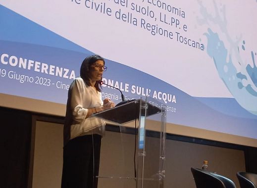 L'intervento dell'assessora regionale Monni