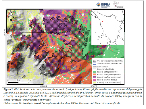 mappa satellitare