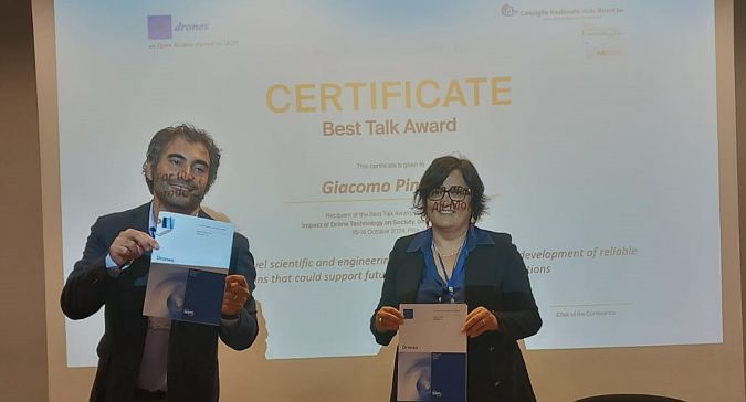 Gli speaker potranno pubblicare i loro lavori sulla rivista Drones di Mdpi