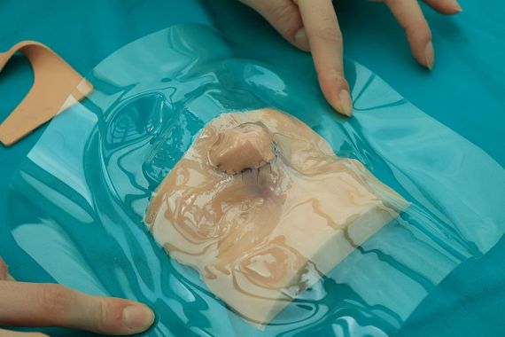 La scansione del volto stampata in 3D