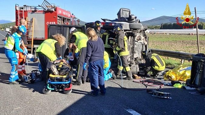 Il luogo dell'incidente mortale