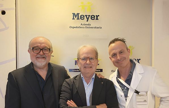 Da sinistra Paolo Morello Marchese, Paolo Bacciotti e il dottor Iacopo Sardi