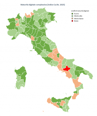 La mappa della maturità digitale 