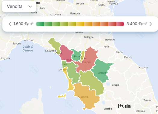 mappa quotazioni
