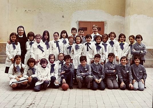 La foto di classe 50 anni fa