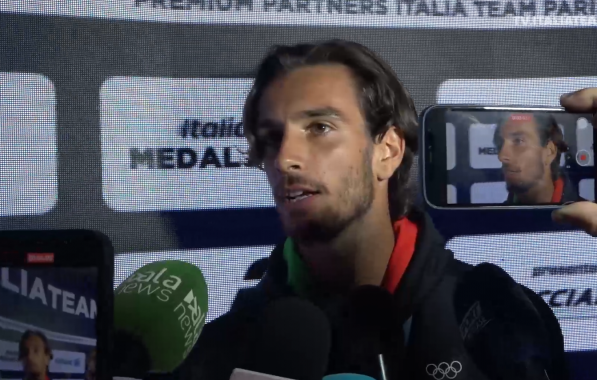 Lorenzo Musetti a Casa Italia 
