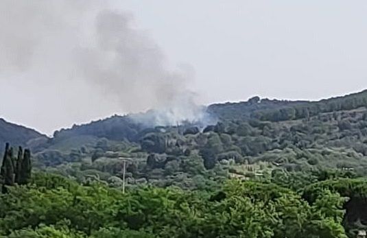 Il luogo dell'incendio