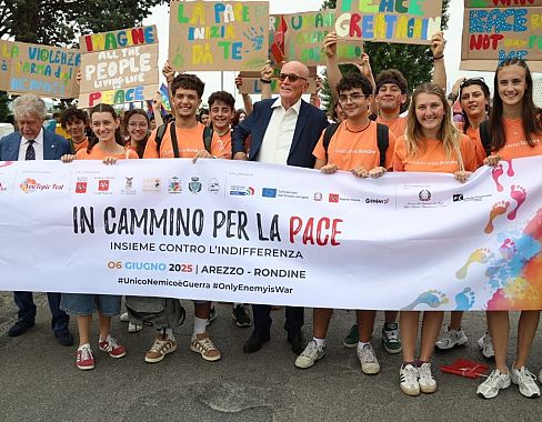 La marcia per la pace