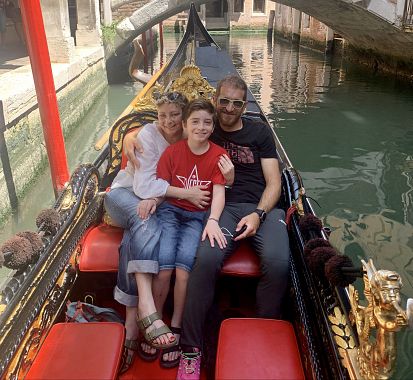 Galileo con la famiglia a Venezia