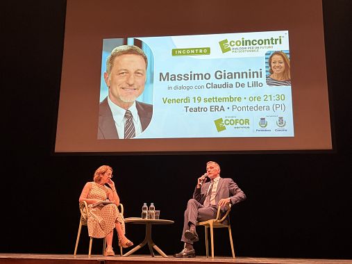 Massimo Giannini e Claudia De Lillo
