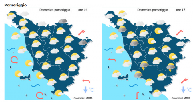previsioni mappa