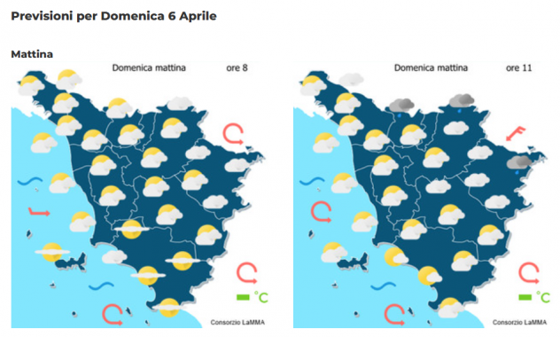 previsioni mappa