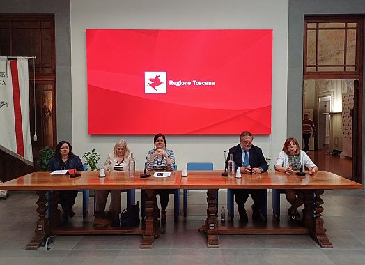 La presentazione del sistema Its, al centro l'assessora Nardini