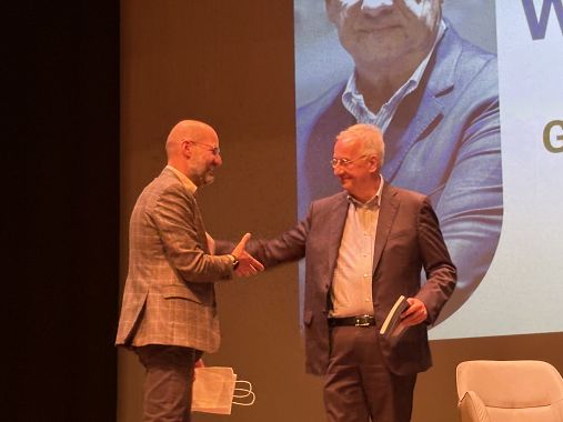 Michelangelo Betti e Walter Veltroni