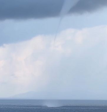 Tromba d'aria a Sant'Andrea 