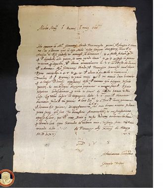 La lettera di Giorgio Vasari