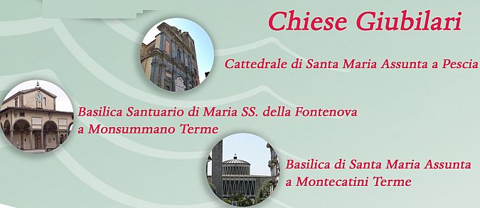 Le chiese giubilari della diocesi di Pescia